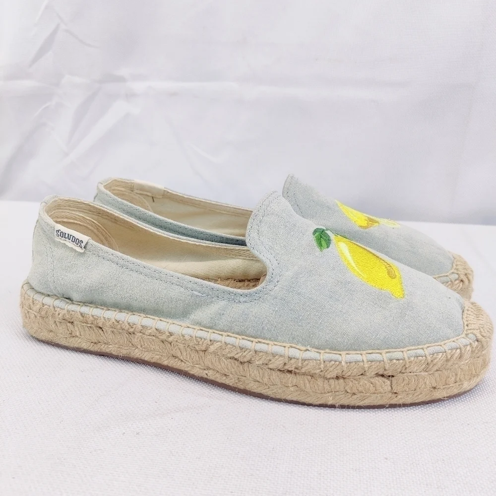 Soludos seville chambray